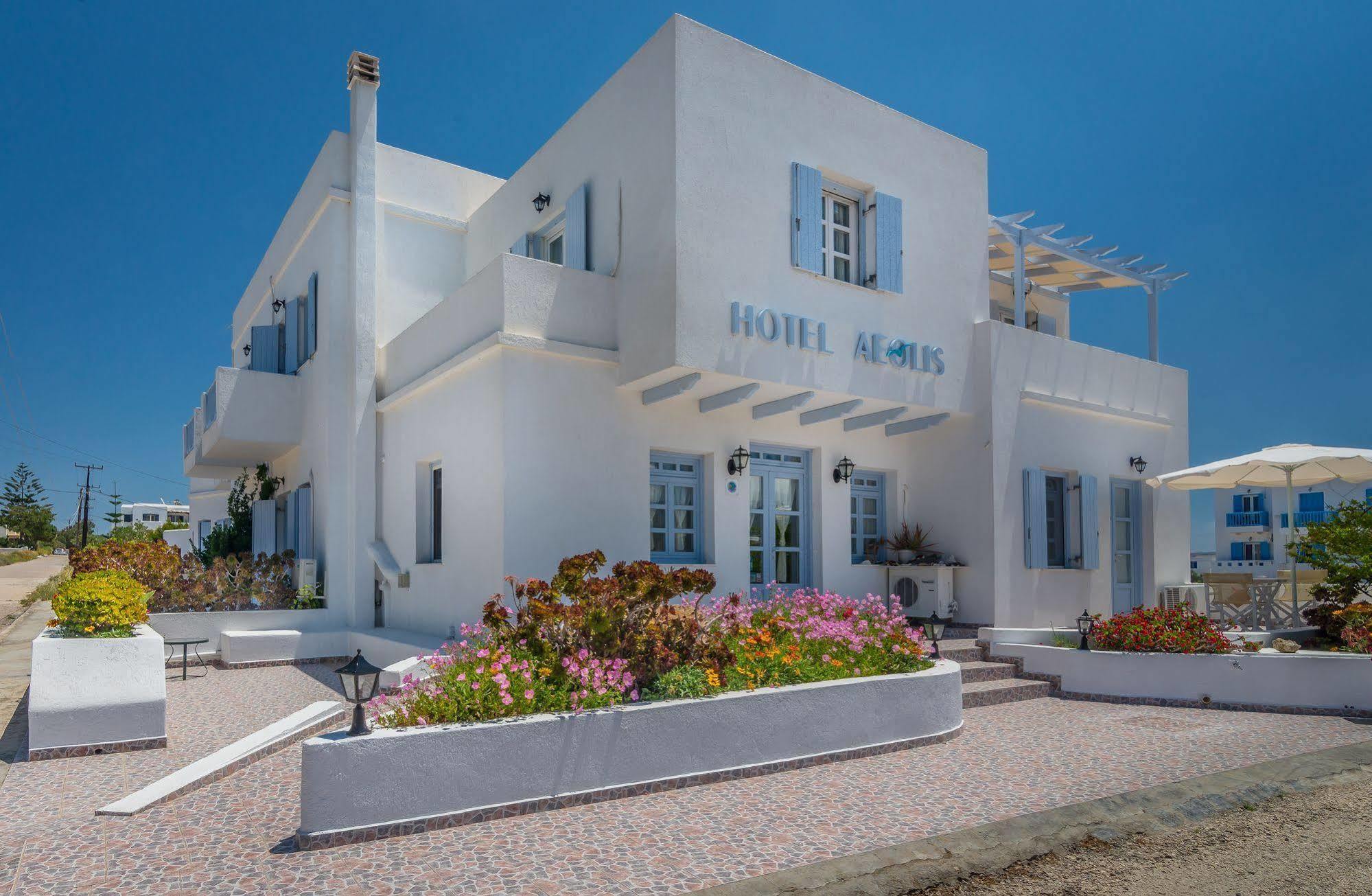 Aeolis Hotel Adamantas  Exteriör bild